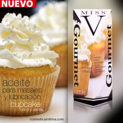 Miss V Gourmet Cupcake (coco y vainilla)