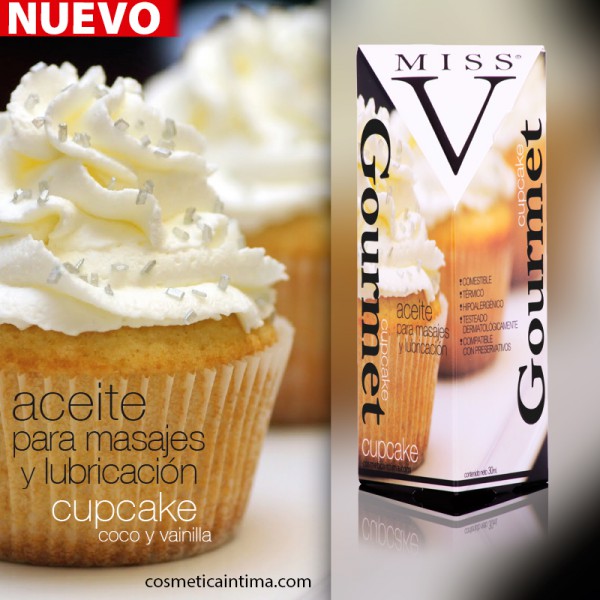Miss V Gourmet Cupcake (coco y vainilla)
